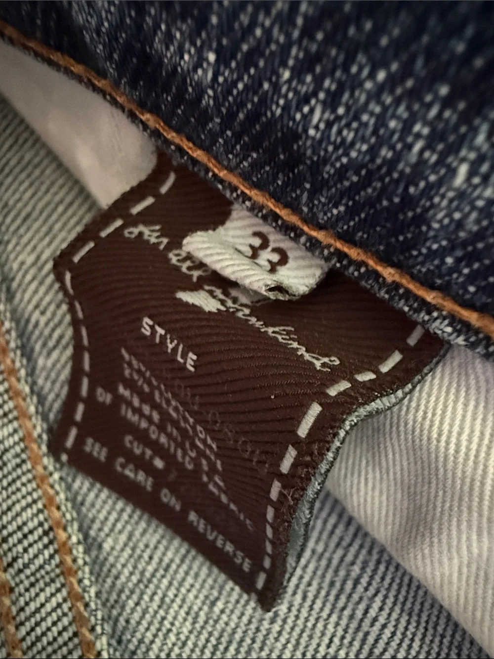 7 For All Mankind Men's Light Blue Straight Jeans